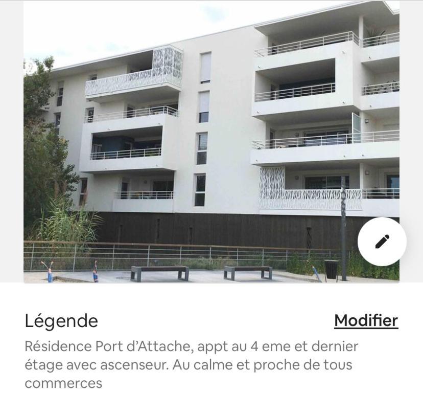 Superbe appartement vue sur le port classé 3 étoiles Canet-en-Roussillon Extérieur photo